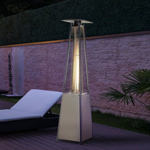 Load image into Gallery viewer, Garden Deck Pyramid Patio Heater Propane Gas Flame Warmth
