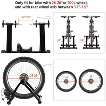 Load image into Gallery viewer, Bike Trainer - Stationary Bike Stand - Indoor Bike Trainer Stand - Magnetic Bicycle Trainer Stand - Bike Exercise Stand - Bike Stand For Indoor Riding
