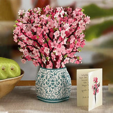 Load image into Gallery viewer, 3D Paper Bouquet Card, POP Up Flower Greeting Cards
