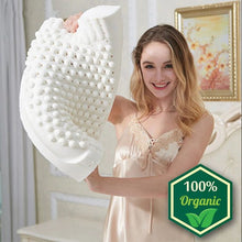 Load image into Gallery viewer, 100% Natural Latex Orthopedic Pillow for Neck Pain
