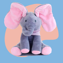 Load image into Gallery viewer, Baby Peek A Boo Animated Singing Elephant
