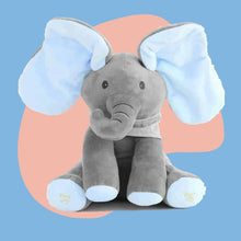 Load image into Gallery viewer, Baby Peek A Boo Animated Singing Elephant
