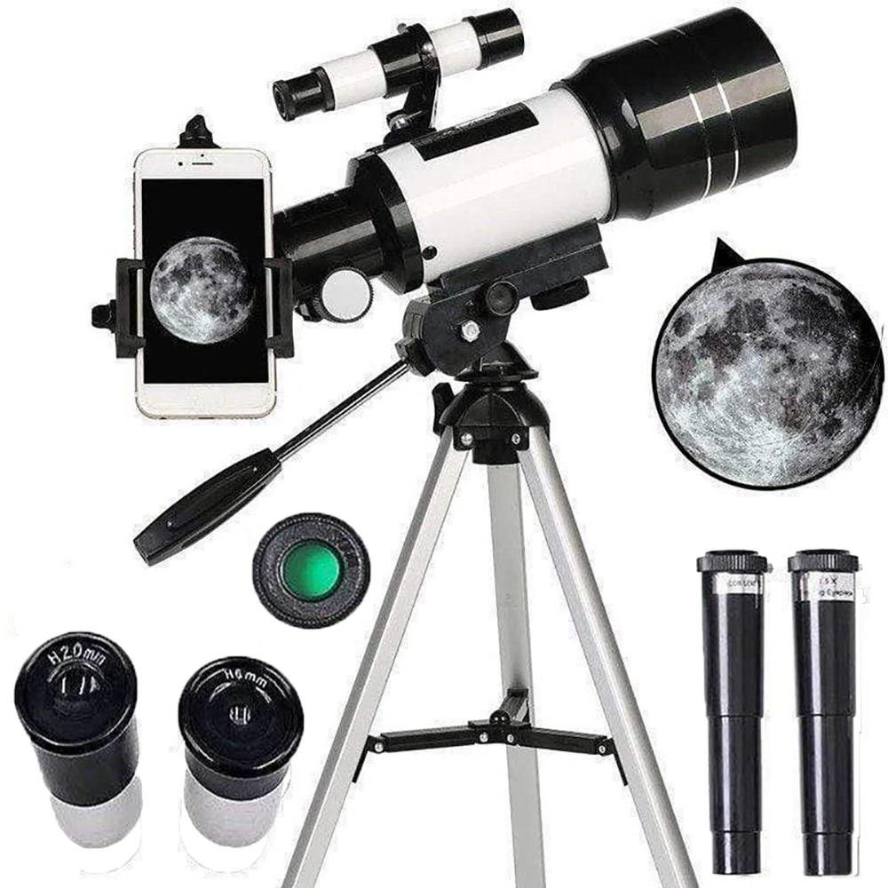 150X High Power Zoom HD Stellina Telescope with Tripod