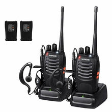 Load image into Gallery viewer, 2 x Walkie Talkie Long range 2 Way Radio 16CH + Earpiece
