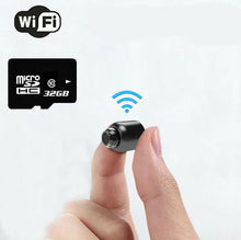 Load image into Gallery viewer, Small WiFi Security Camera Night Vision Surveillance Nanny Cam
