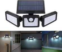 Load image into Gallery viewer, 128 Led Wireless Solar Motion Sensor Outdoor security Lights
