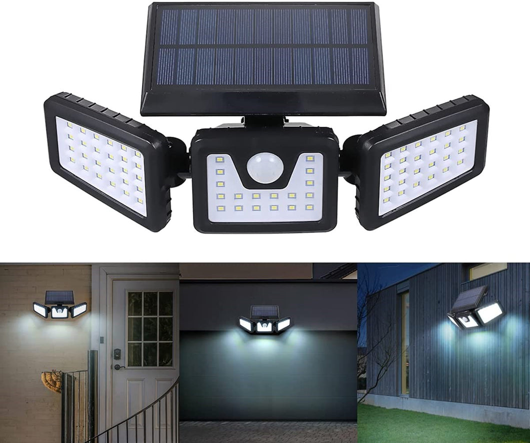 128 Led Wireless Solar Motion Sensor Outdoor security Lights