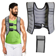 Load image into Gallery viewer, 20lbs Unisex Weighted Vest for Sports Training
