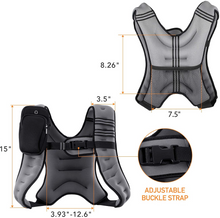 Load image into Gallery viewer, 12lb Weighted Vest - Weighted Body Equipment
