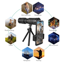 Load image into Gallery viewer, 10-300x40 Metal Monocular Telescope
