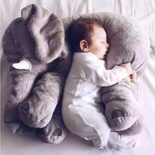 Load image into Gallery viewer, Baby Elephant Cuddle Pillow
