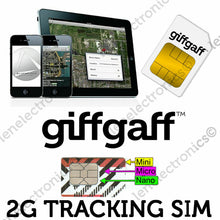 Load image into Gallery viewer, 2G GSM Sim Card for GPS Tracking Device Bike Tracker Car Pet Elderly Smart Watch
